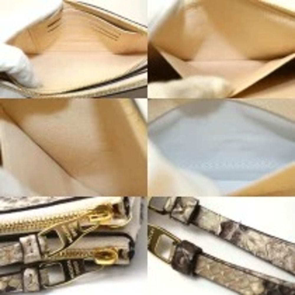 Louis Vuitton Pochette Double Zip Python Shoulder… - image 3